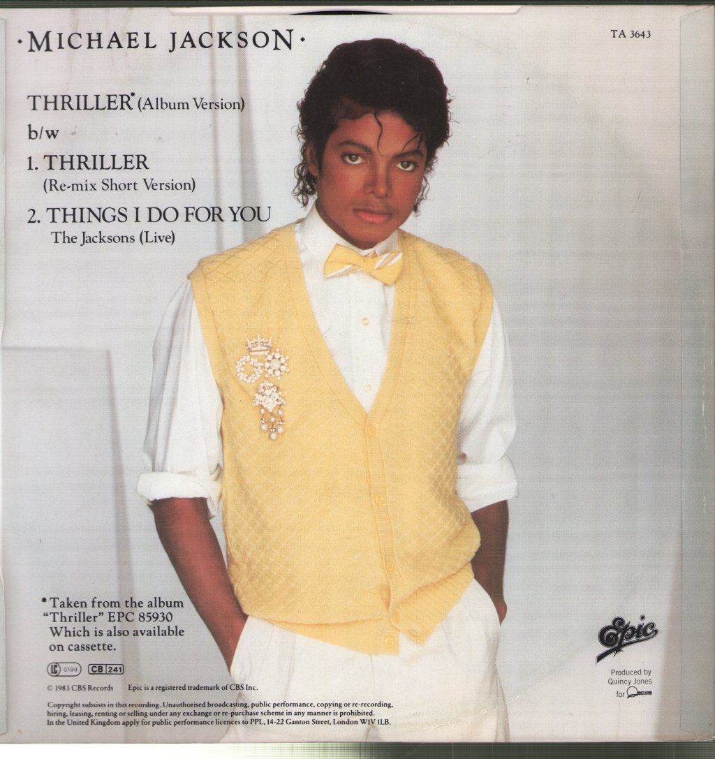 Michael Jackson - Thriller - 12 Inch