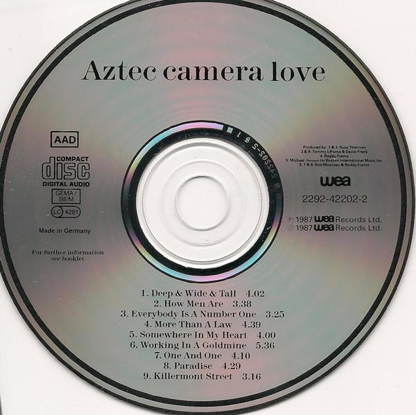 Aztec Camera - Love - Cd