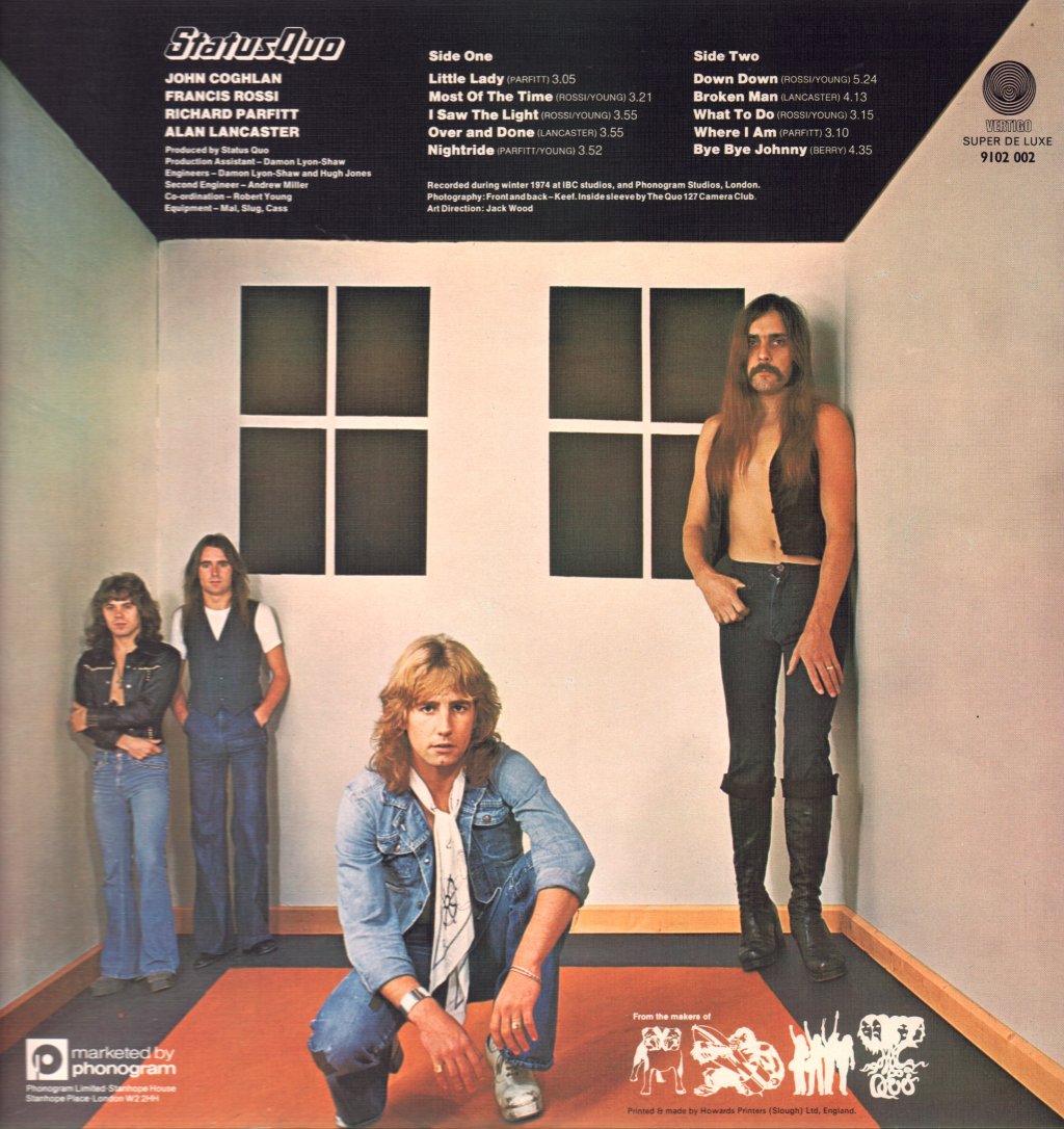 Status Quo - On The Level - Lp