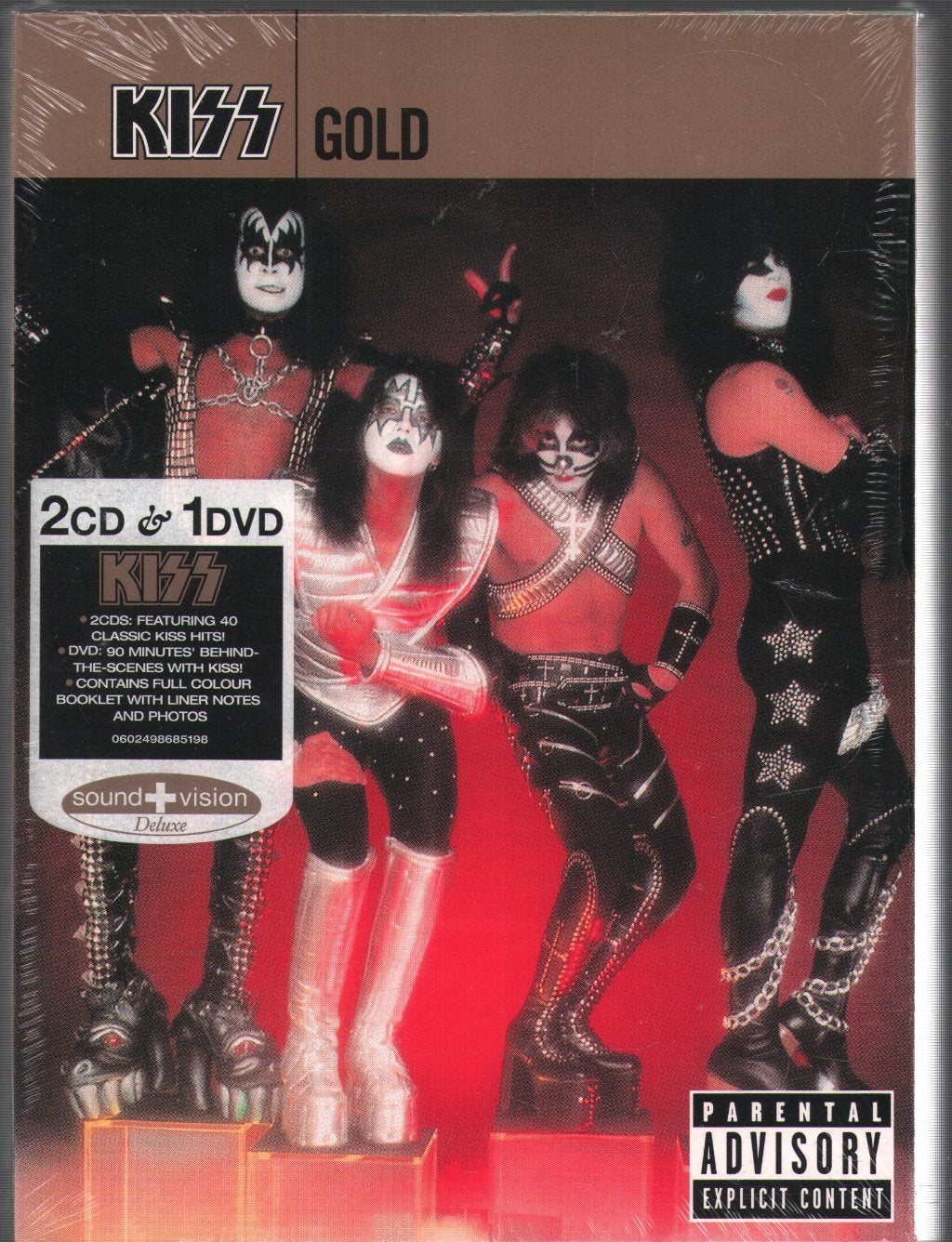 Kiss - Gold (Sound + Vision Deluxe) - Cd Set