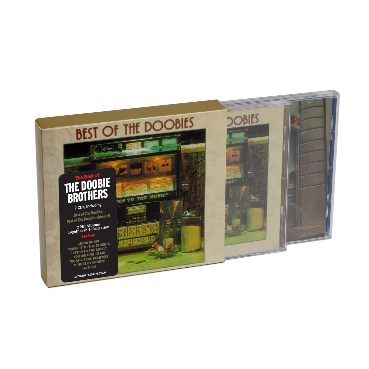 Doobie Brothers - Best of the Doobie Brothers V1 & V2 - Double Cd
