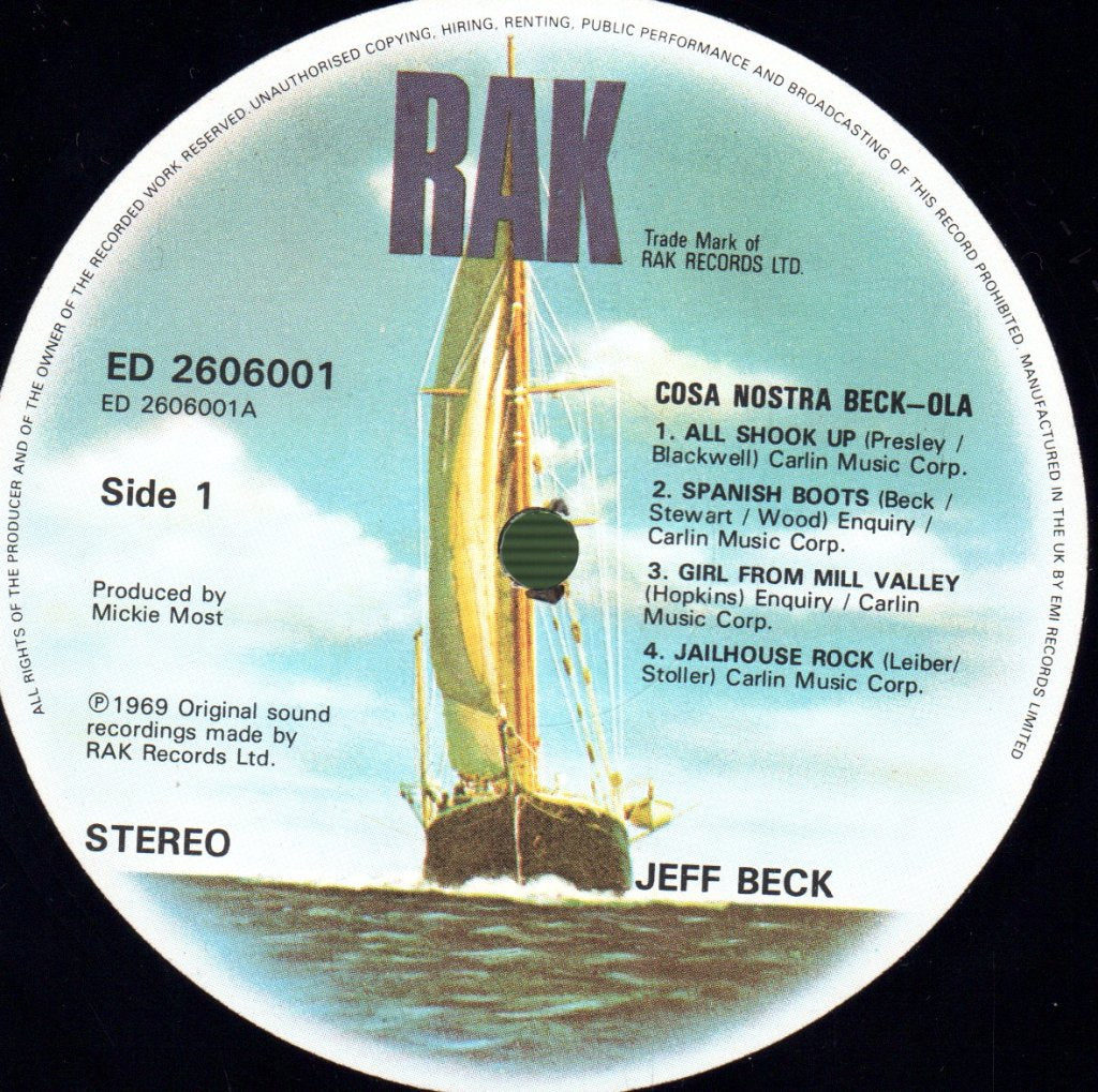 Jeff Beck Group - Beck-Ola - Lp