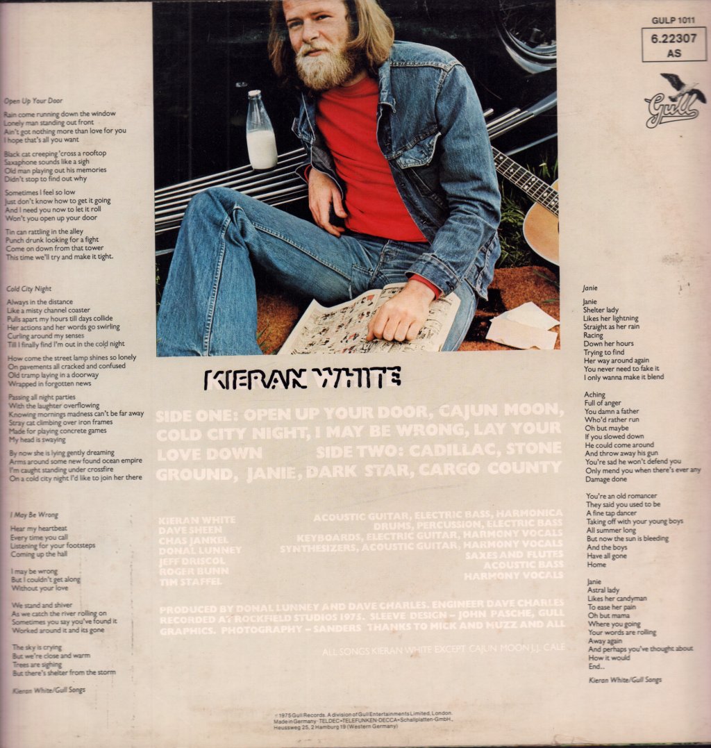 Kieran White - Open Door - Lp