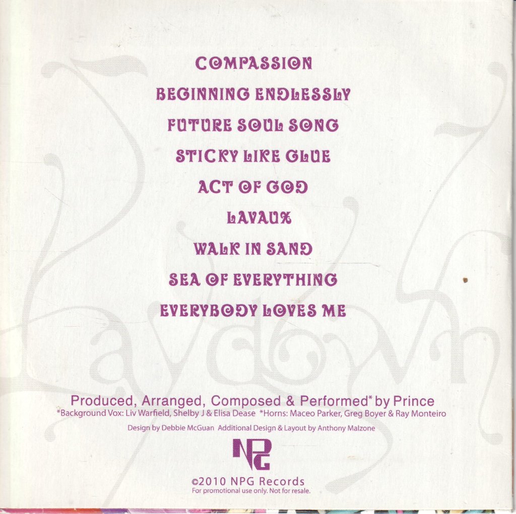 Prince - 20Ten - Cd
