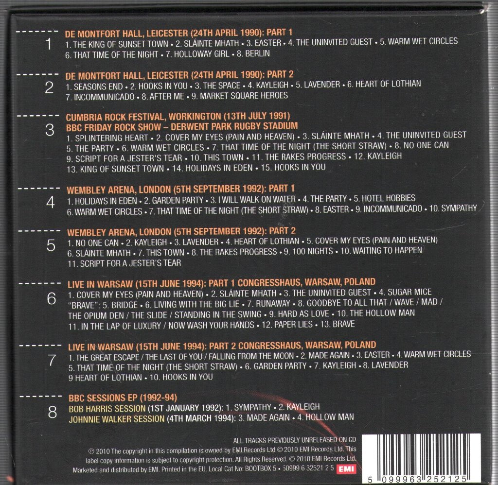 Marillion - Official Bootleg Box Set Vol 2 - Cd Set