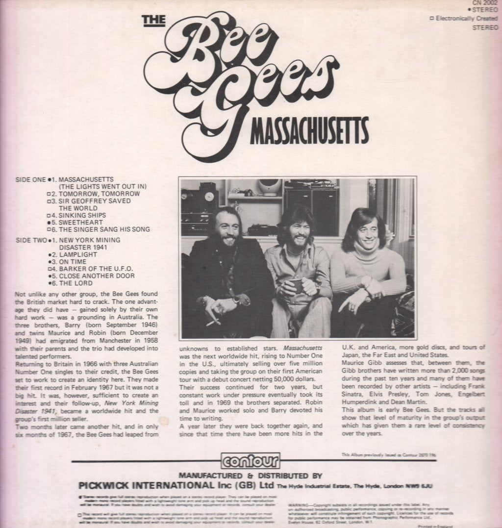Bee Gees - Massachusetts - Lp