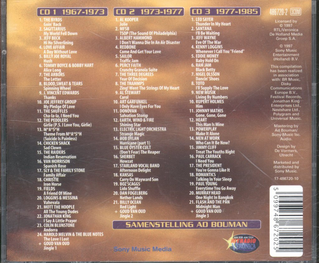 Various Artists - Ad Bouman's Goud Van Oud (66 Original Singles) - Triple Cd