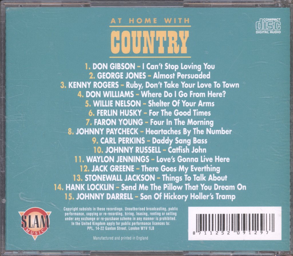 Various Artists - At Home With Country - Cd