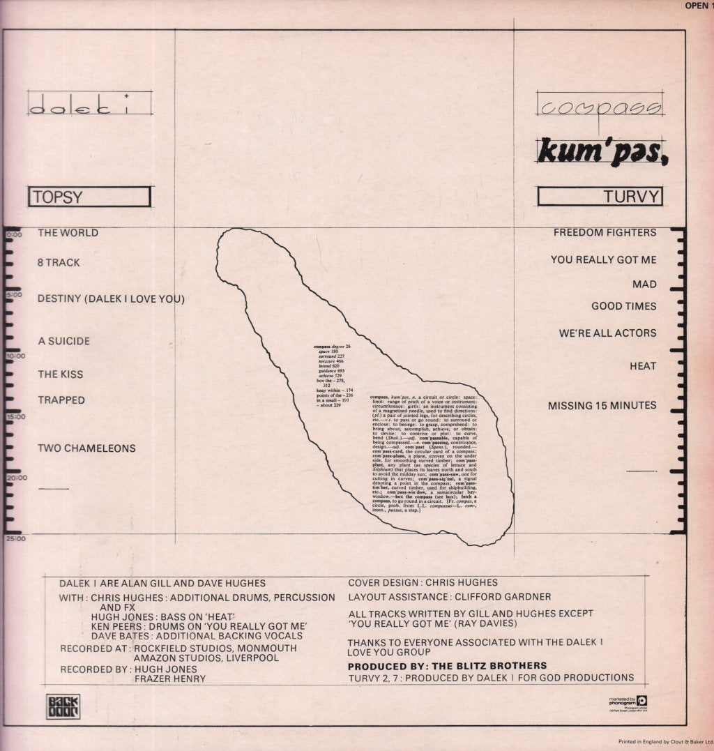 Dalek I - Compass Kum'pas - Lp