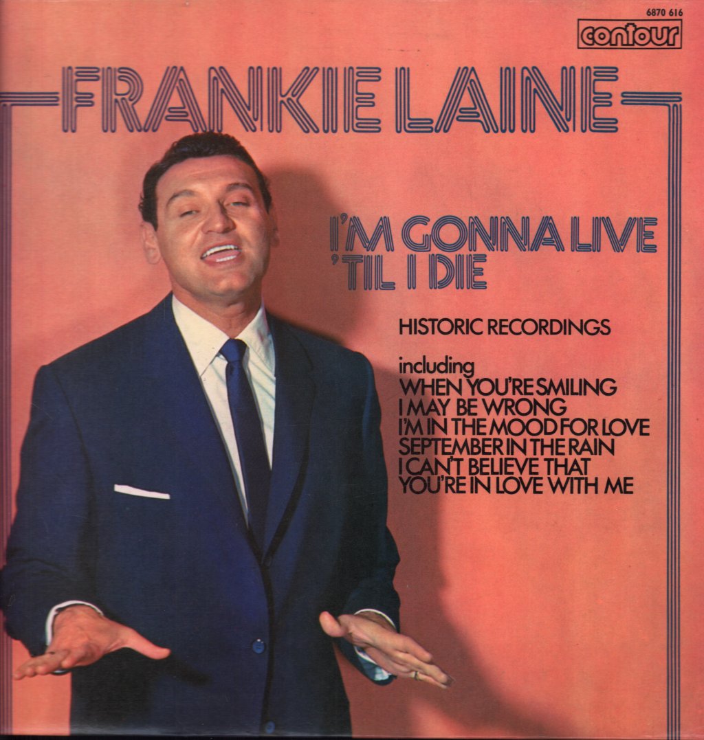 Frankie Laine - I'm Gonna Live Til I Die - Lp