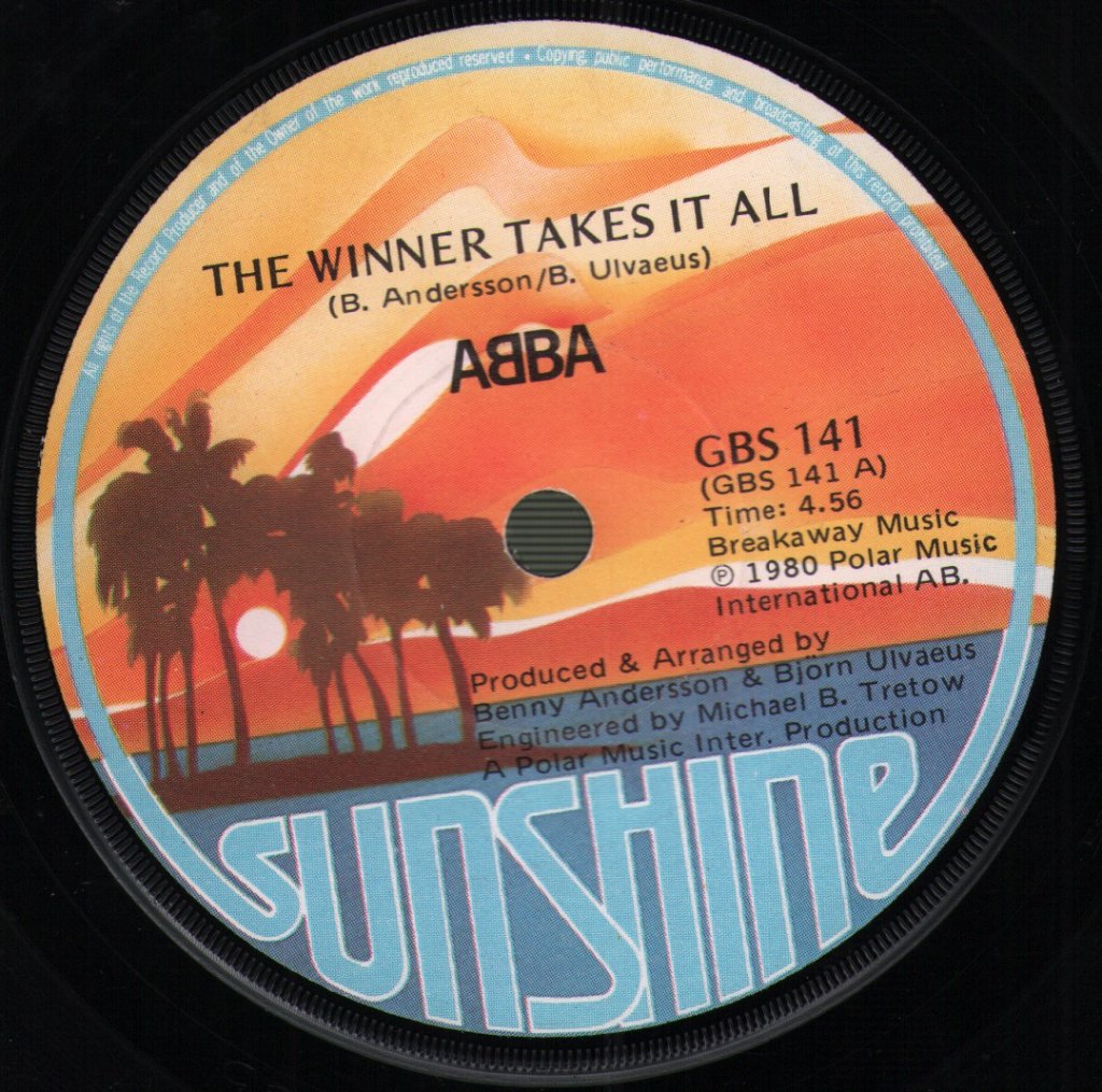 ABBA - Winner Takes It All - 7 Inch