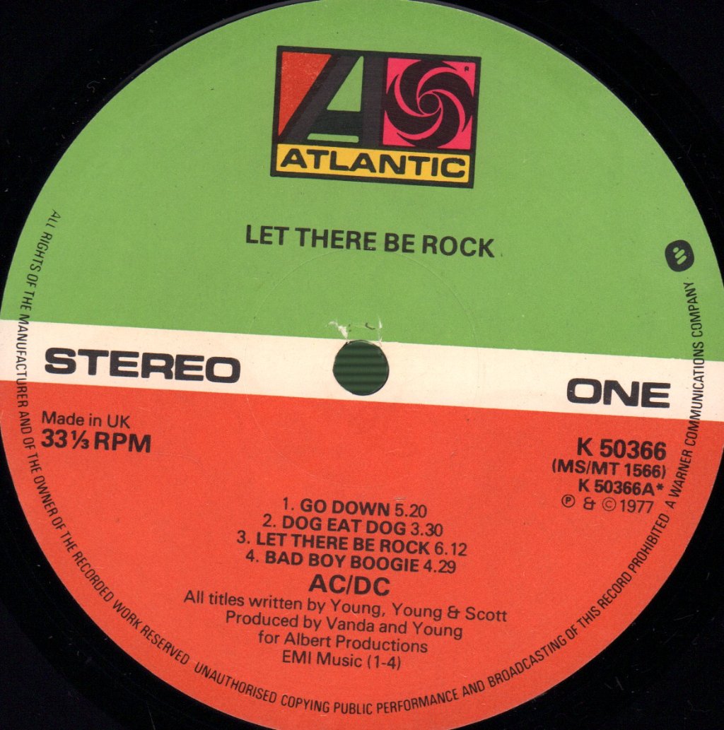 AC/DC - Let There Be Rock - Lp