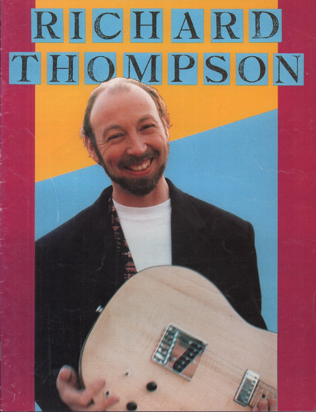 Richard Thompson - rumor and sigh - Tour Programme