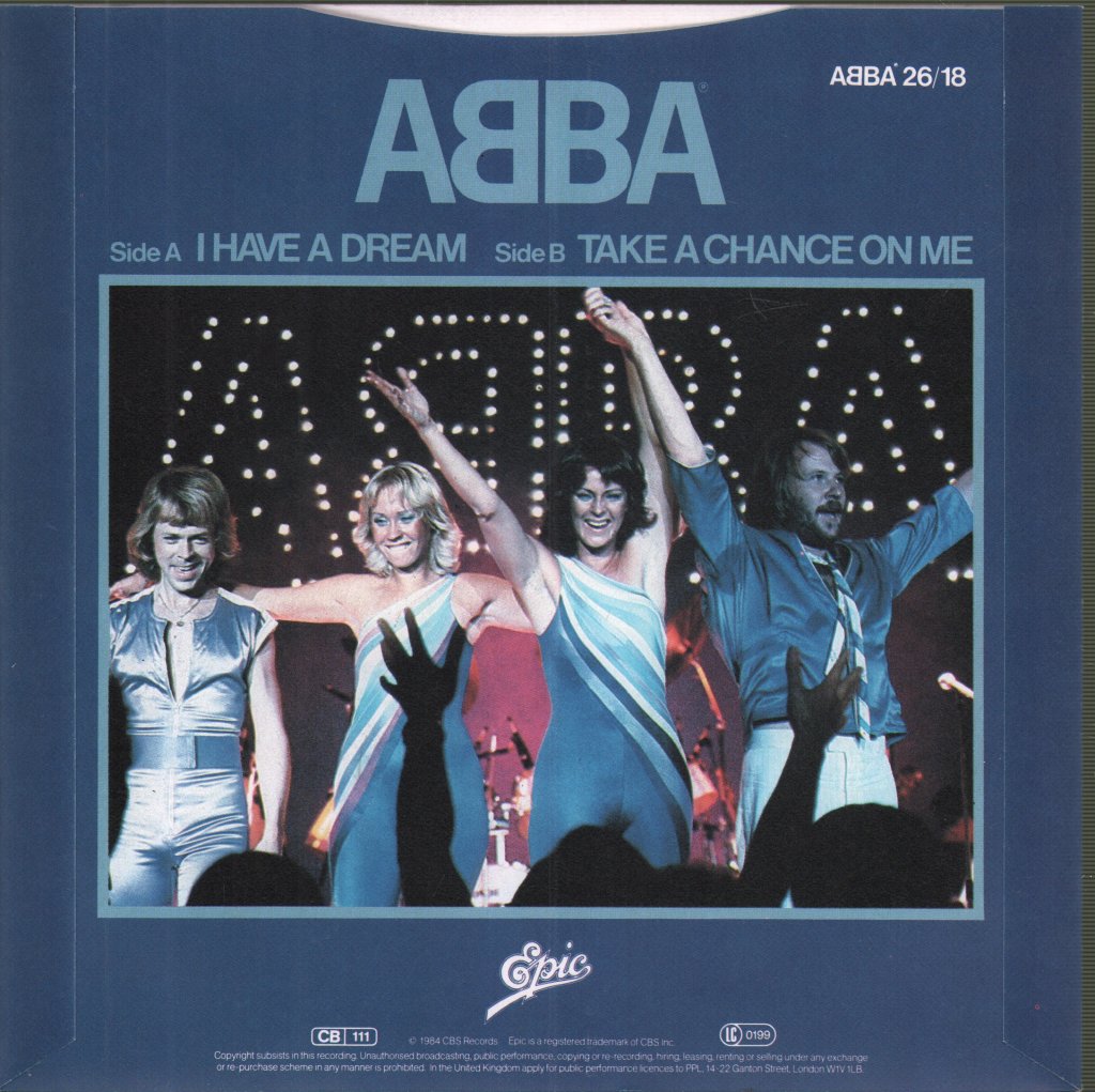 ABBA - I Have A Dream - 7 Inch
