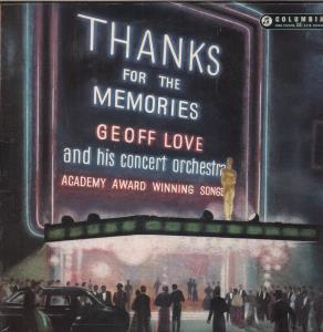 Geoff Love And His Orchestra - Thanks For The Memories - Lp