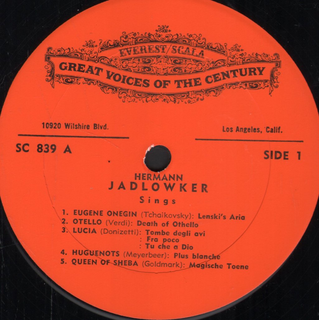 Hermann Jadlowker - Hermann Jadlowker - Lp