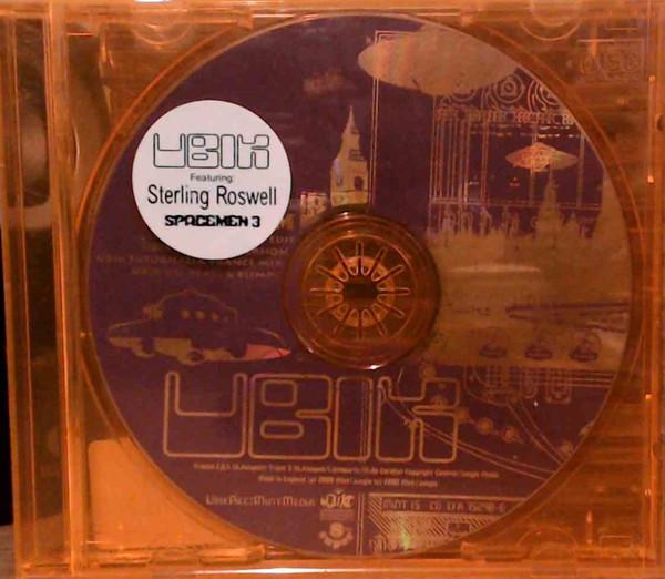 Ubik featuring Sterling Roswell - Ubik - Cd