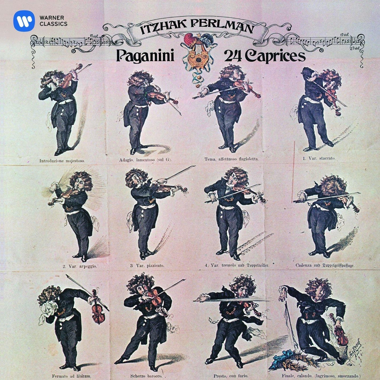 Itzhak Perlman - Paganini: 24 Caprices - Cd