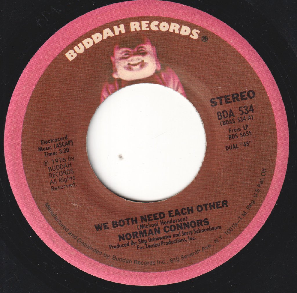Norman Connors - We Both Need Each Other - 7 Inch