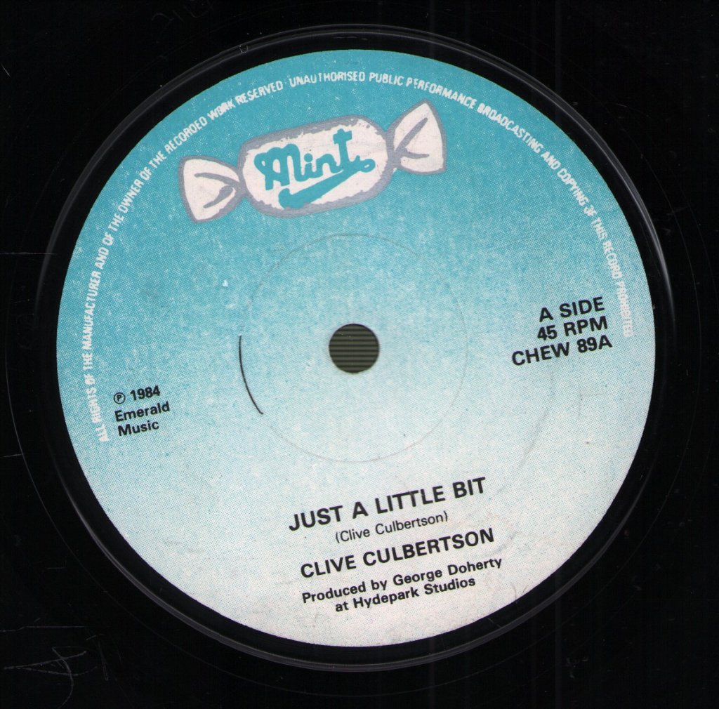 Clive Culbertson - Just A Little Bit - 7 Inch