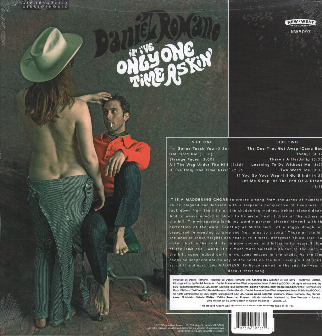 Daniel Romano - If I've Only One Time Askin' - Lp