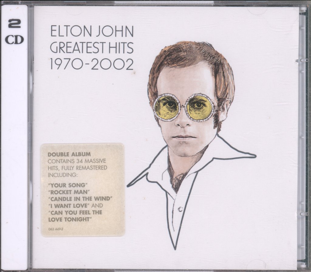 Elton John - Greatest Hits 1970-2002 - Double Cd