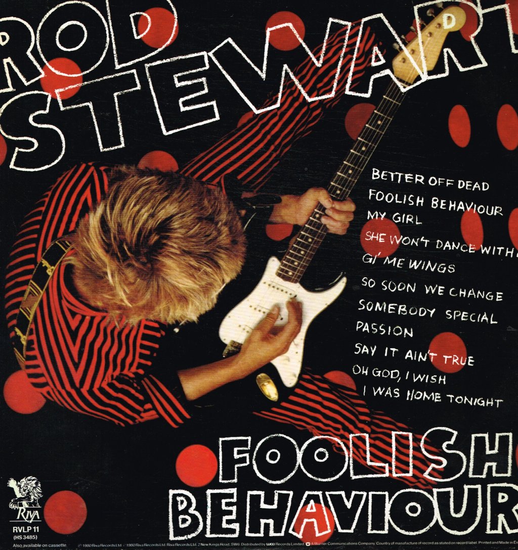 Rod Stewart - Foolish Behaviour - Lp