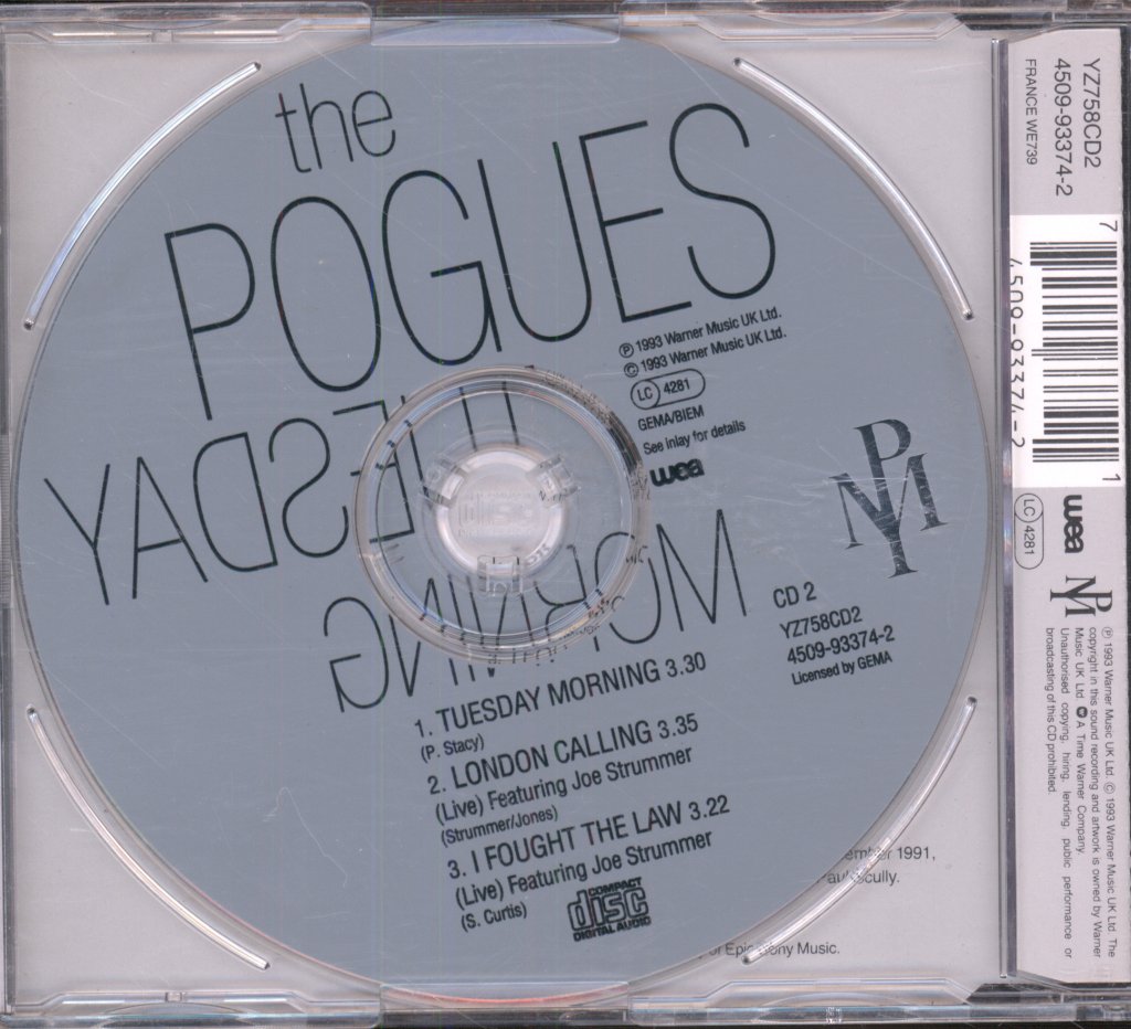 Pogues - Tuesday Morning - Cd