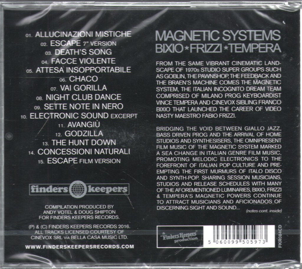 Magnetic System, Bixio, Frizzi & Tempera - Magnetic Systems - Cd