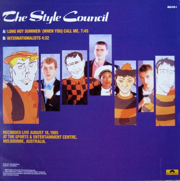 Style Council - Long Hot Summer/(When You) Call Me - 12 Inch