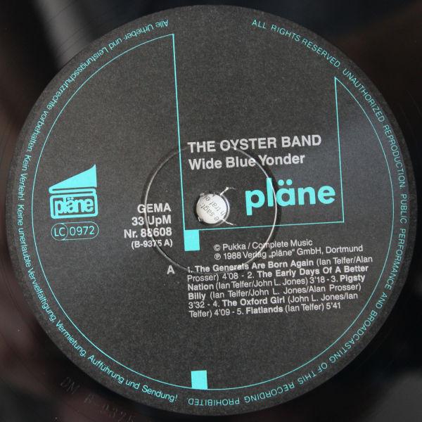 Oyster band - Wide Blue Yonder - Lp