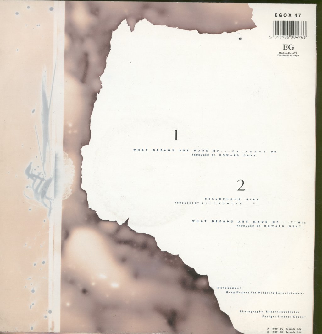 Ali Thomson - What Dreams Are Made Of - 12 Inch