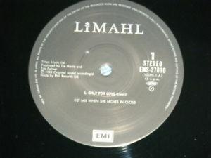 Limahl - Only For Love (12" Mix - When She Moves In Close) - 12 Inch