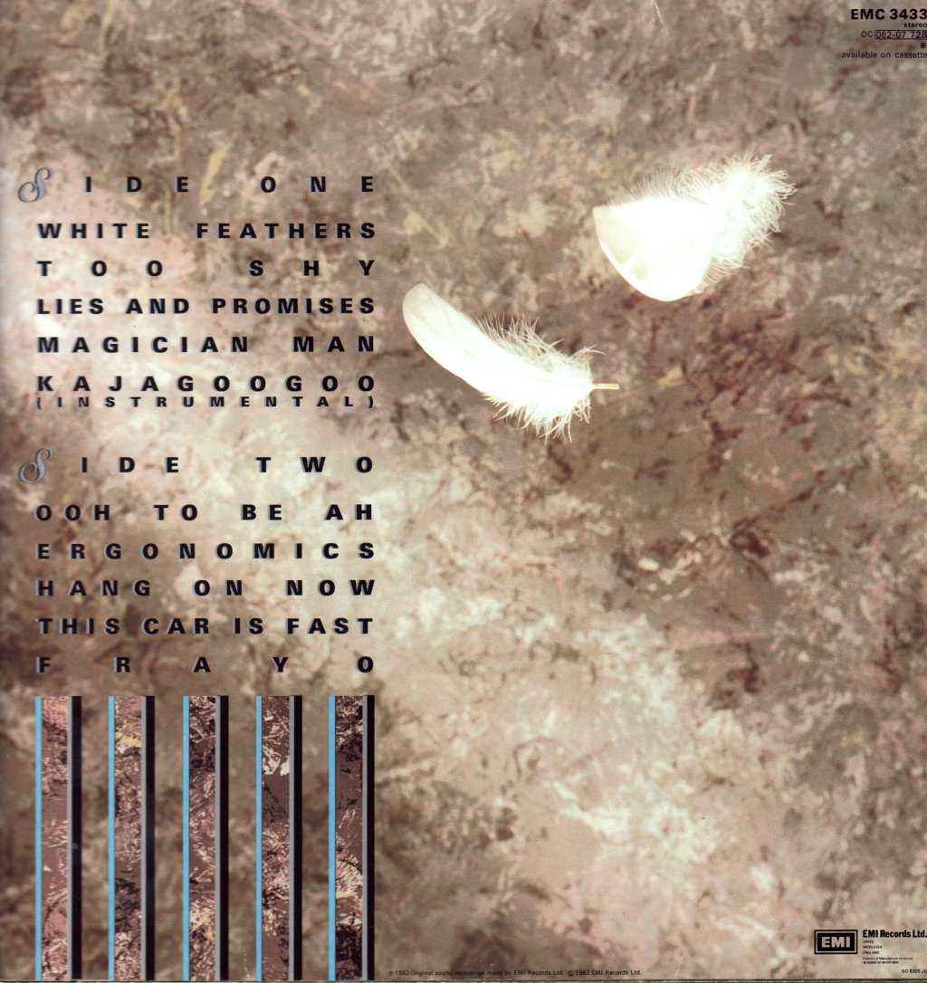 Kajagoogoo - White Feathers - Lp