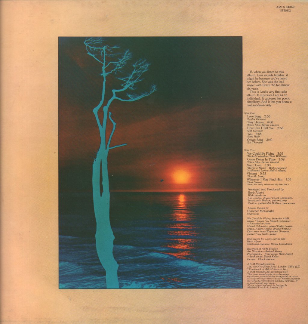 Lani Hall - Sundown Lady - Lp