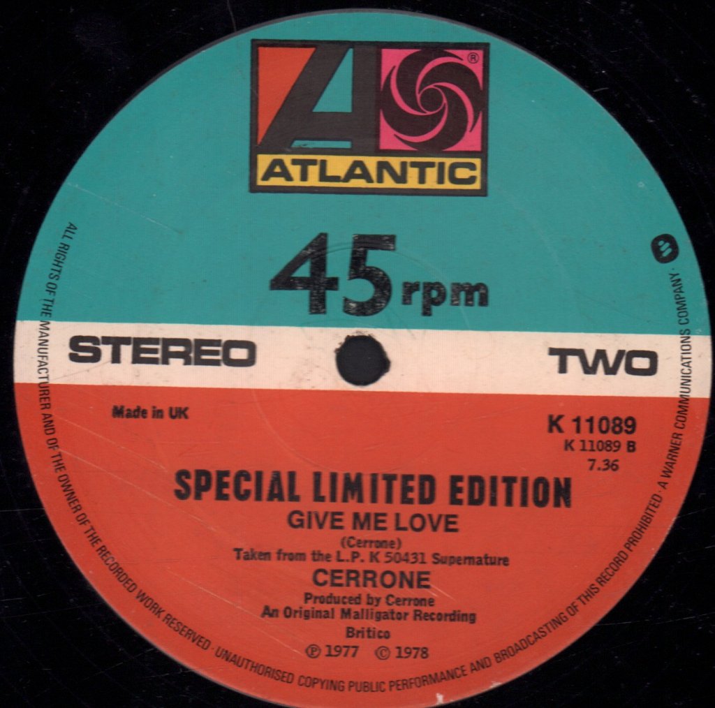 Cerrone - Supernature - 12 Inch