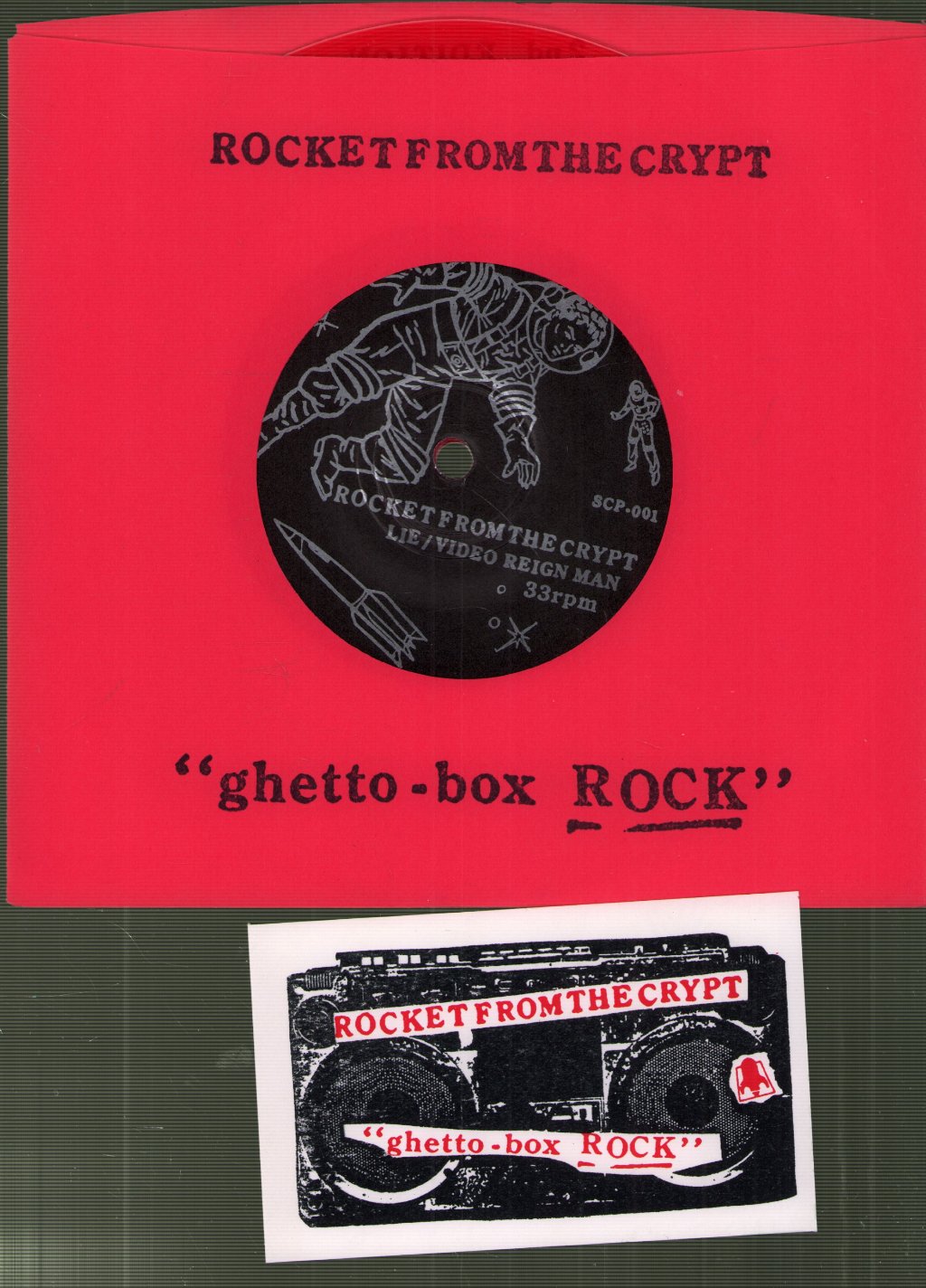 Rocket From The Crypt - Ghetto-Box Rock - 7 Inch