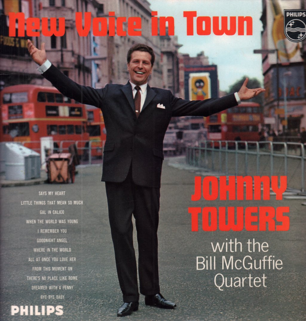 Johnny Towers - New Voice In Town - Lp