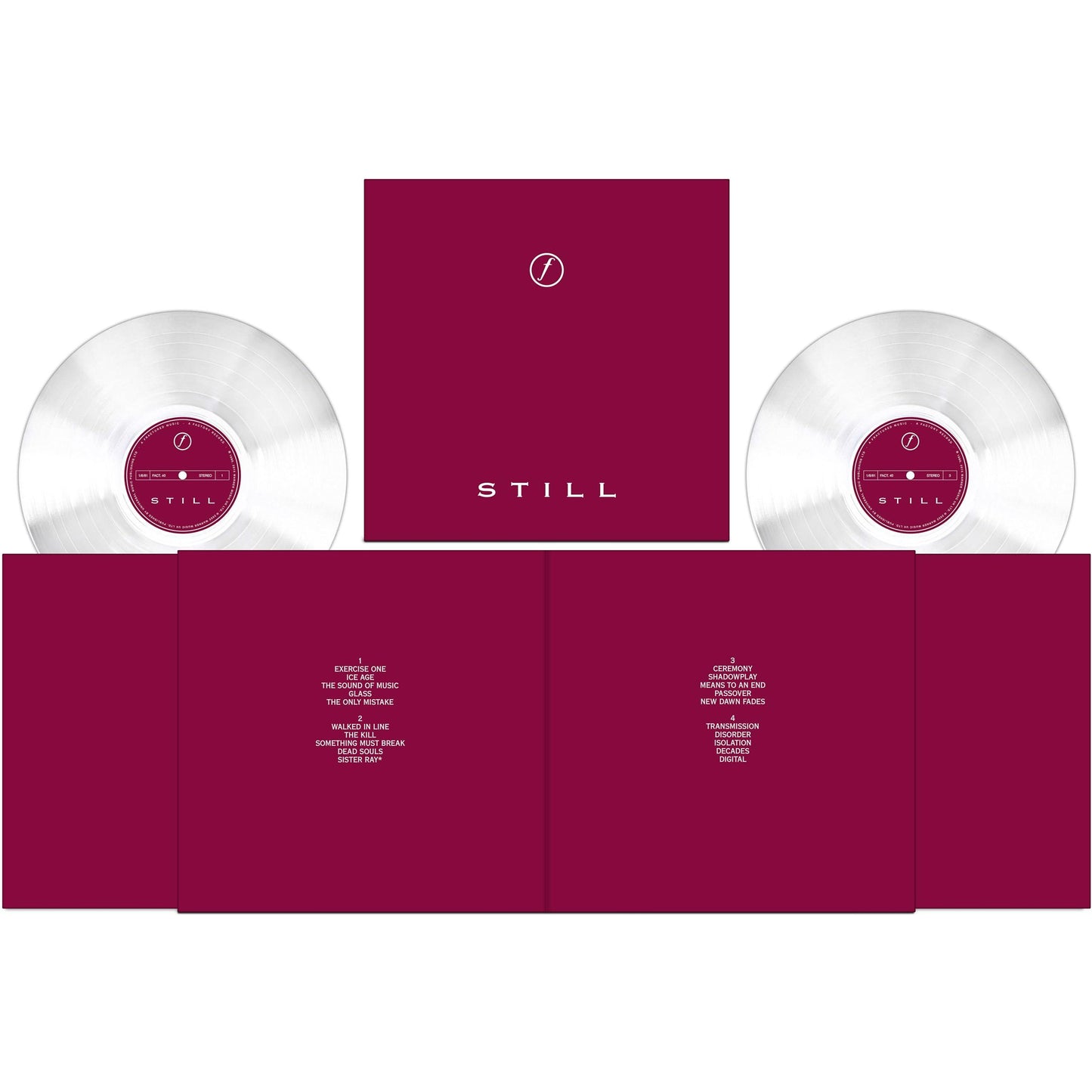 Joy Division - Still (40th Anniversary Clear Vinyl) - Double Lp