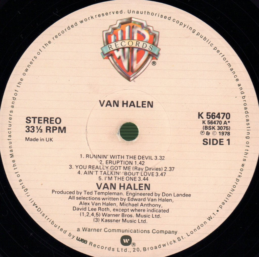 Van Halen - Van Halen - Lp