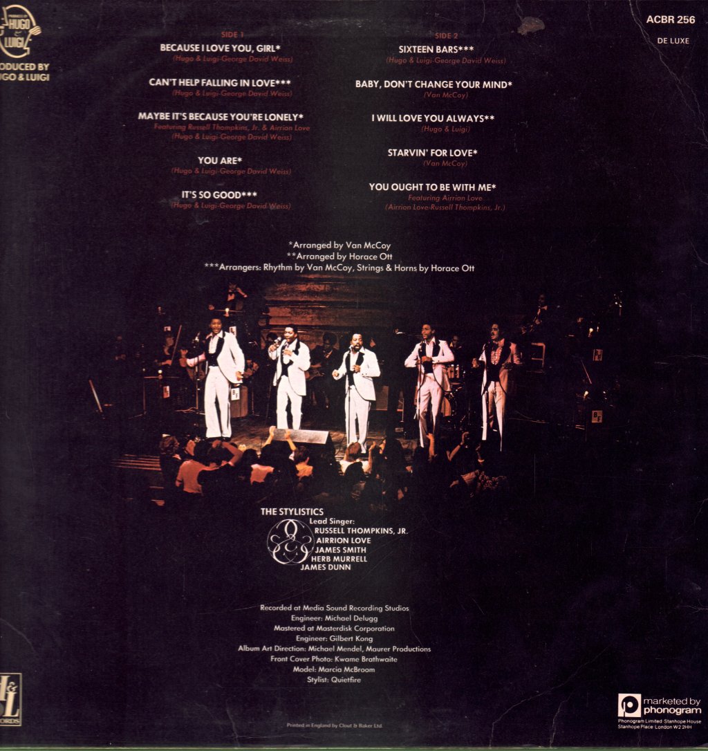 Stylistics - Fabulous - Lp