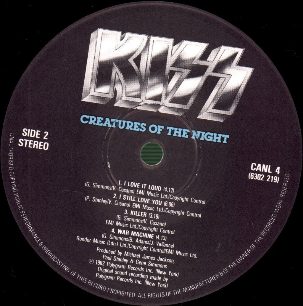 Kiss - Creatures Of The Night - Lp