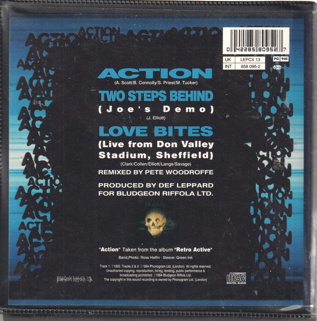 Def Leppard - Action - Cd Box Set