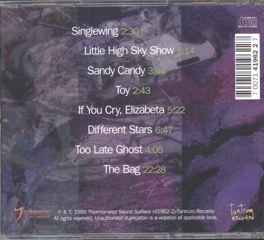 Drovers - Little High Sky Show - Cd