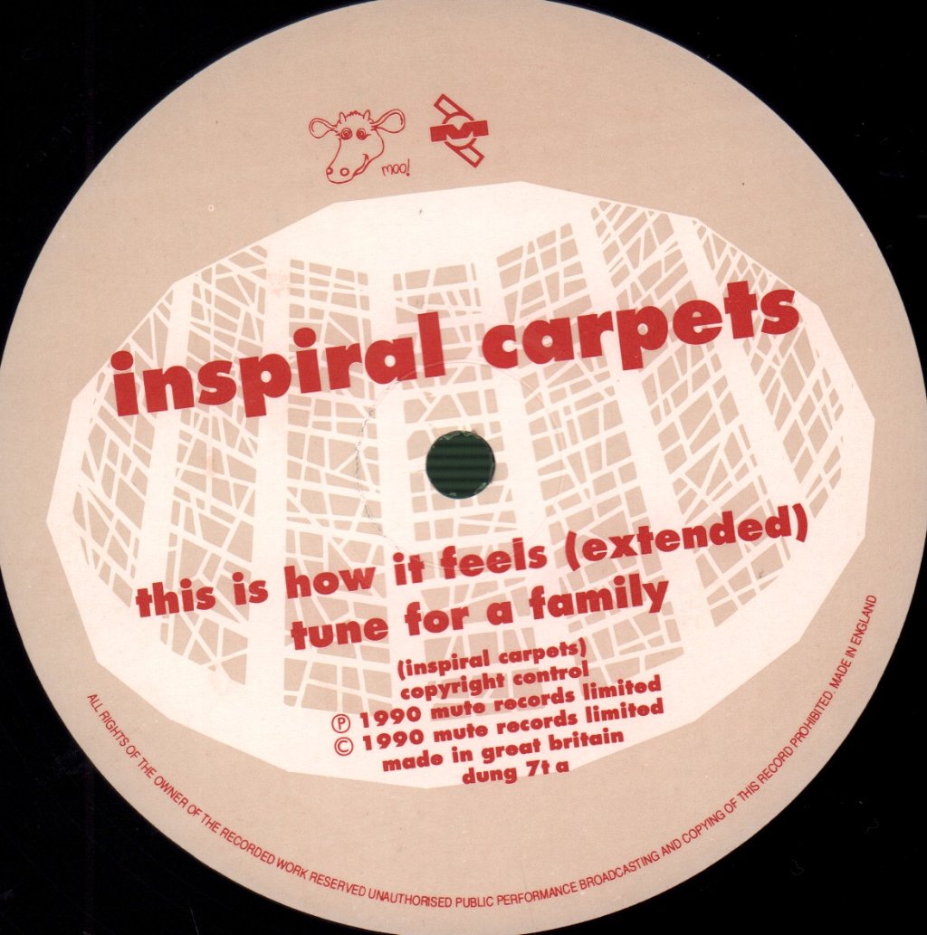 Inspiral Carpets - This Is How It Feels - 12 Inch