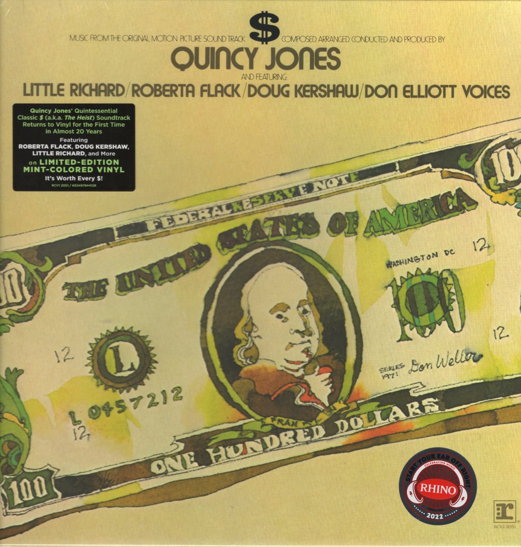 Quincy Jones - $ (Music From The Original Motion Picture Soundtrack) - Lp