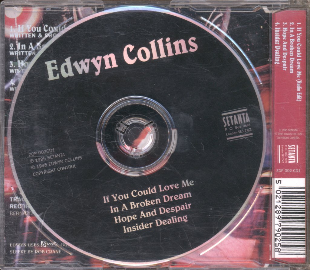 Edwyn Collins - If You Could Love Me - Cd
