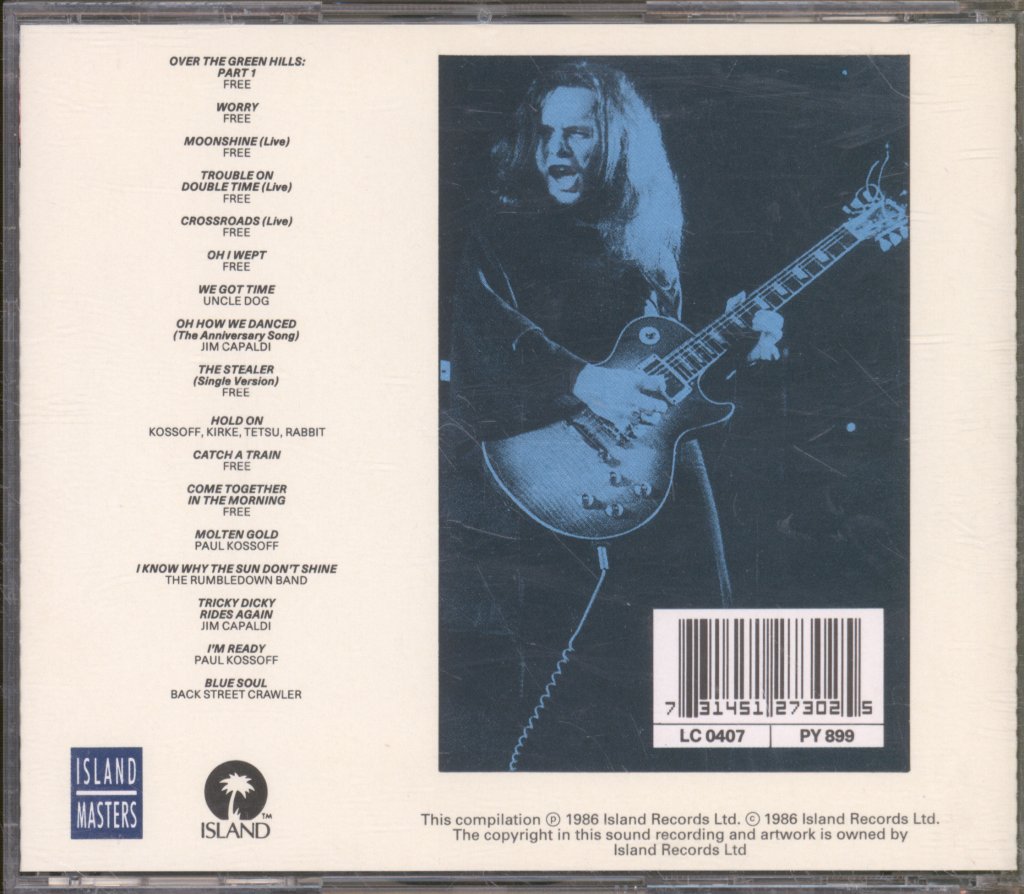 Paul Kossoff - Blue Soul - Cd