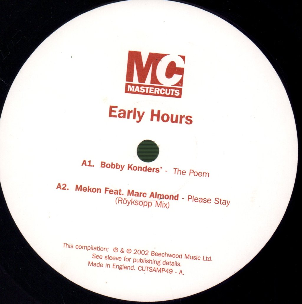 Various Artists - MC Early Hours - 12 Inch