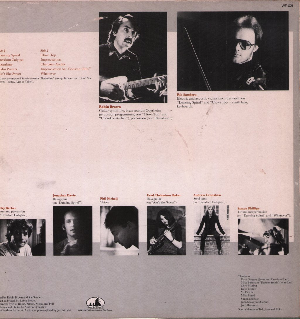 Ric Sanders - Whenever - Lp
